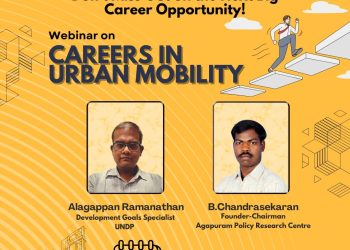 Webinar on  CAREERS IN URBAN MOBILITY