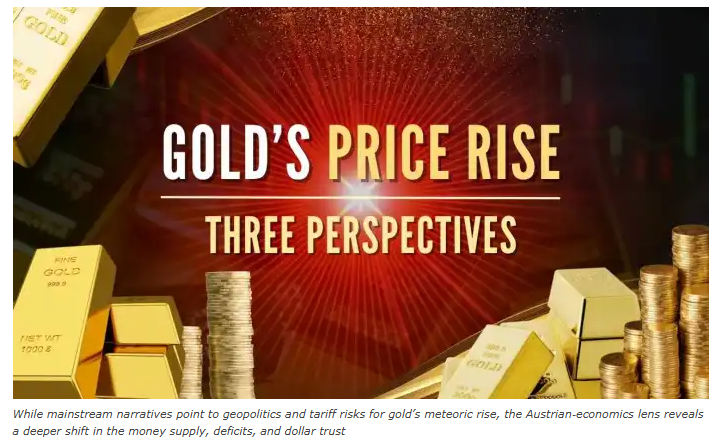 Gold’s Price Rise – Three Perspectives