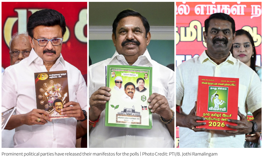 Deep Divides in the Election Promises of Major Parties in Tamil Nadu