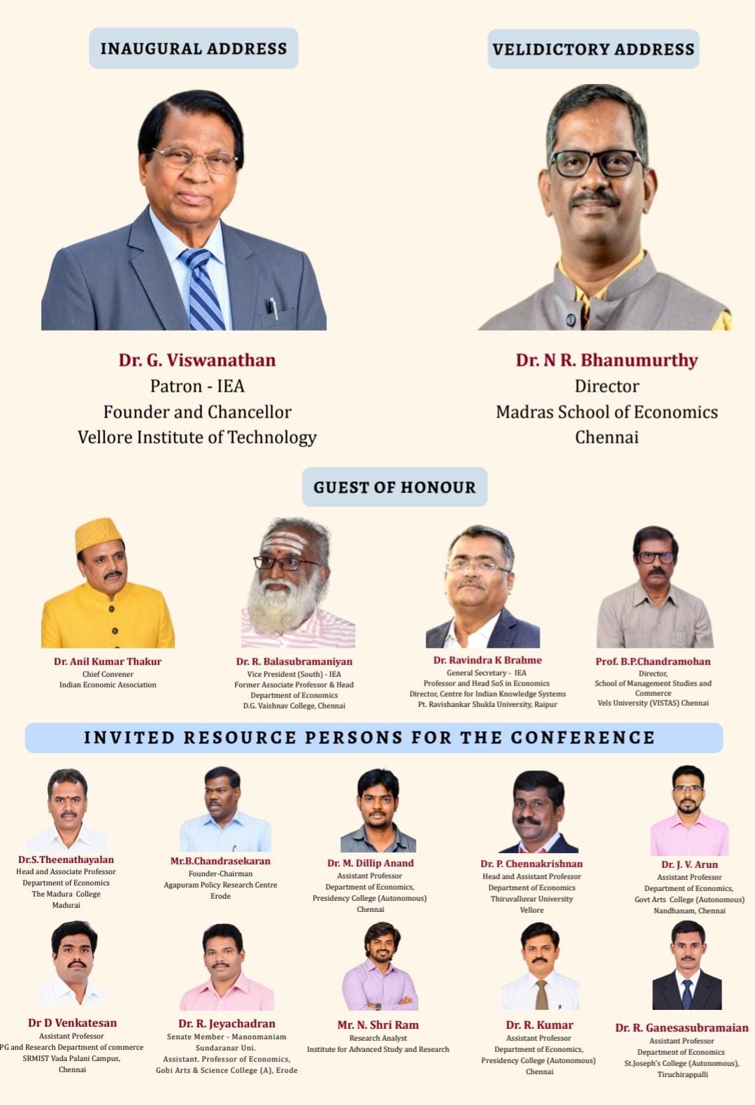 Two-Day National Conference On India’s Development Trajectory in a Multipolar Economy